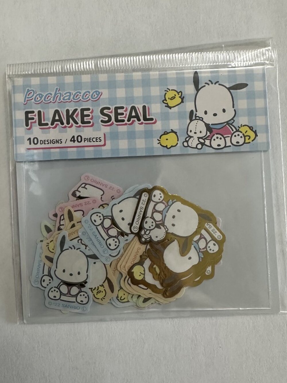 Sanrio Pochacco Flake Seal Stickers